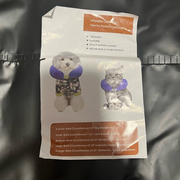 X-Small Inflatable Cone Collar - Picture 2 of 5